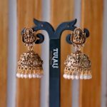 Lakshmi Pearl Antique Jhumka